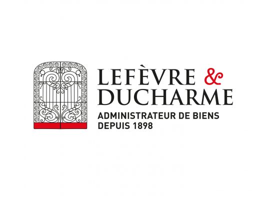 Conception de l'identité visuelle pour le Cabinet Lefèvre & Ducharme, administrateur de biens. https://www.lefevreducharme.fr/
